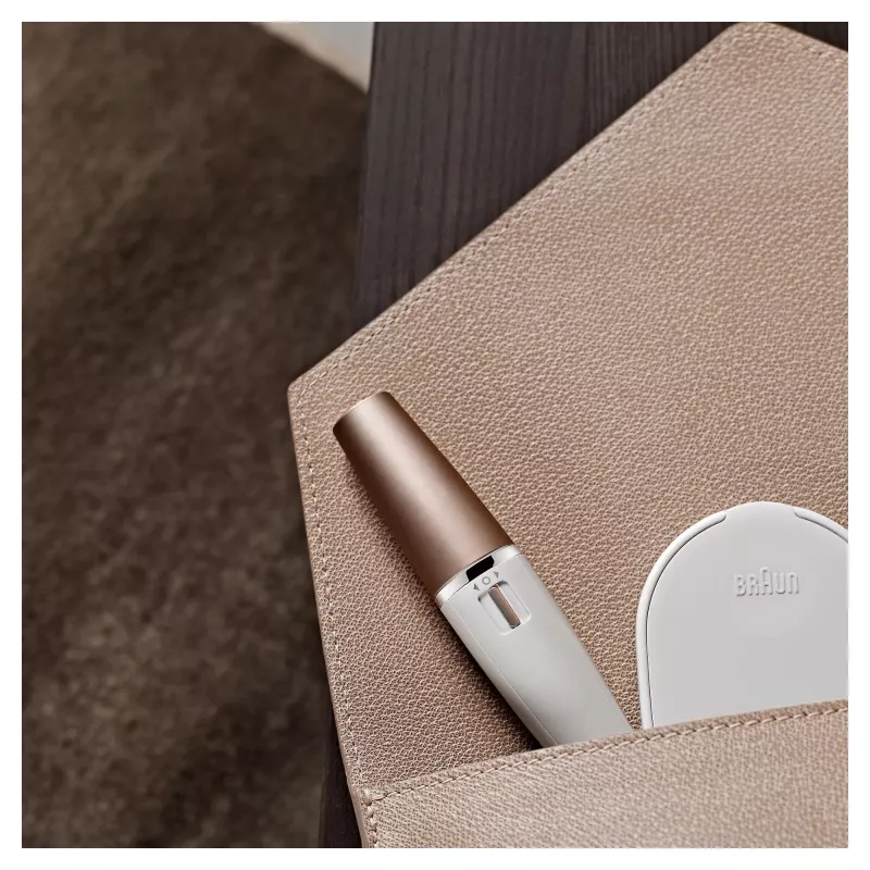 Näoepilaator Braun FaceSpa 851V Gold Valge