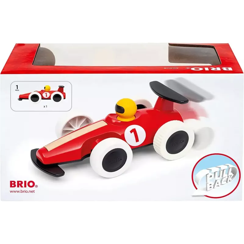 Mänguauto Ravensburger BRIO Pull Back Motorized Big Race Car Toy Vehicle