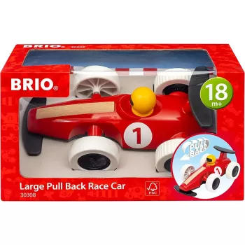 Mänguauto Ravensburger BRIO Pull Back Motorized Big Race Car Toy Vehicle