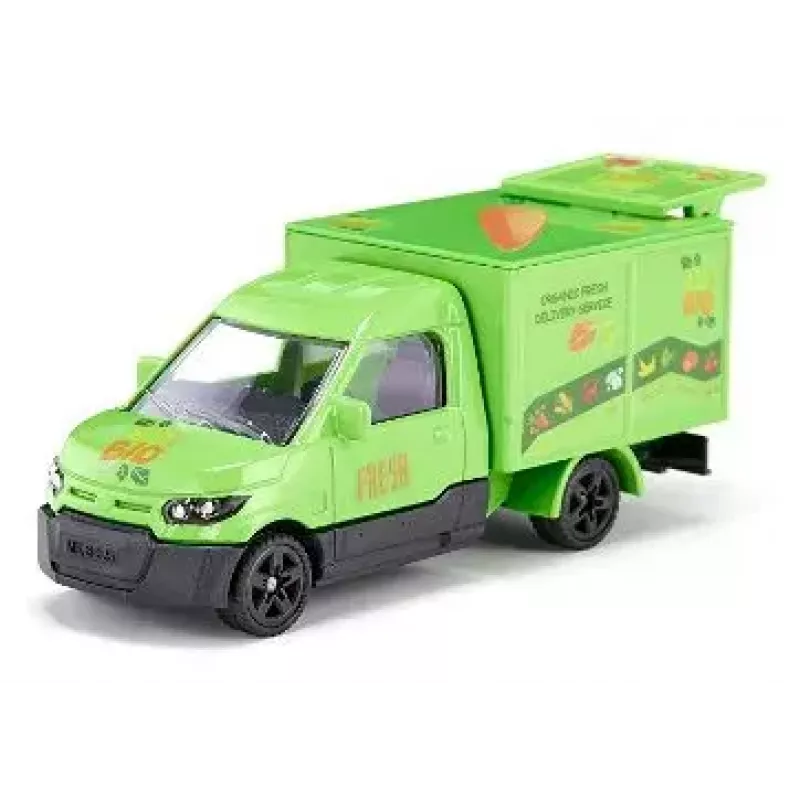 Siku Streetscooter Organic Fresh Delivery Service tõukeratta mudel eelmonteeritud 1:50