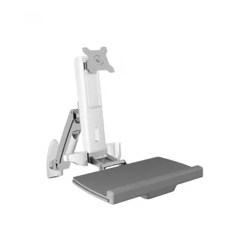 ICY BOX IB-MS600-W 61 cm (24 tolli) Seinahall, hõbedane, valge