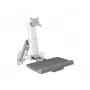 ICY BOX IB-MS600-W 61 cm (24 tolli) Seinahall, hõbedane, valge