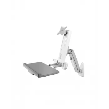 ICY BOX IB-MS600-W 61 cm (24 tolli) Seinahall, hõbedane, valge