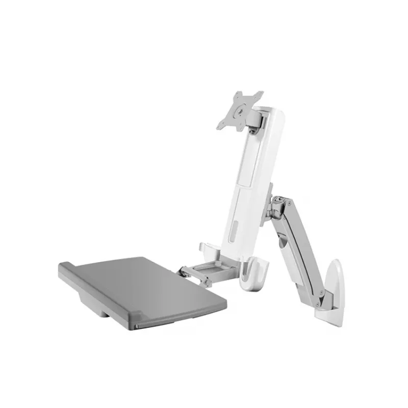 ICY BOX IB-MS600-W 61 cm (24 tolli) Seinahall, hõbedane, valge