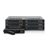 Kettamassiiv Icy Dock MB326SP-B 0 TB Rack 1U Must