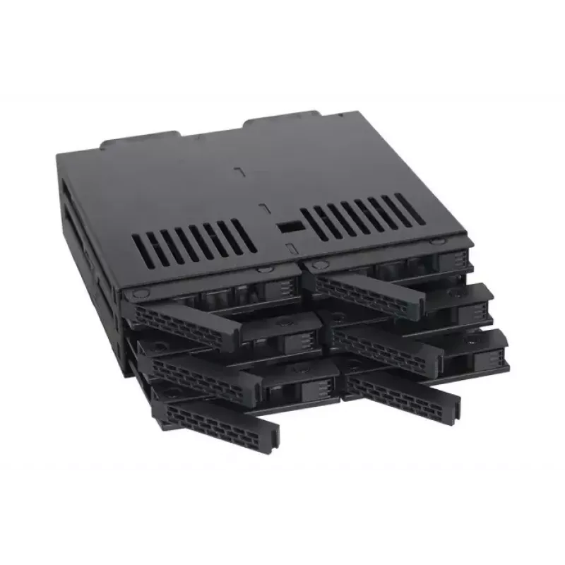 Kettamassiiv Icy Dock MB326SP-B 0 TB Rack 1U Must