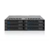 Kettamassiiv Icy Dock MB326SP-B 0 TB Rack 1U Must