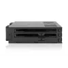 Kettamassiiv Icy Dock MB326SP-B 0 TB Rack 1U Must