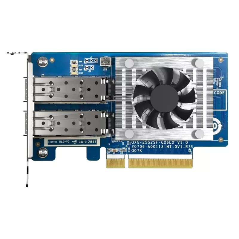 QNAP QXG-25G2SF-CX6 võrgukaart sisemine fiiber 25000 Mbit/s