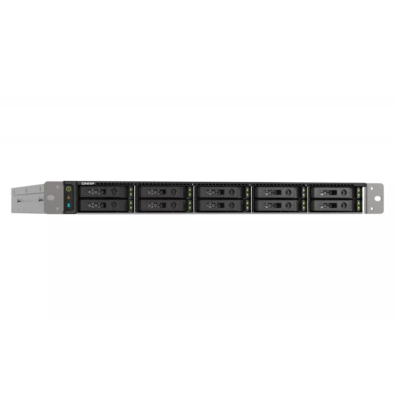 QNAP TS-h1090FU NAS Rack (1U) EPYC 7232P 64 GB DDR4 0 TB QuTS hero Must, Hall