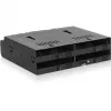 eemaldatav raam Icy Dock MB014SP-B R1 must — 1x 3.5-tolline SATA kõvakettasahtel, kuumvahetusega ühilduv