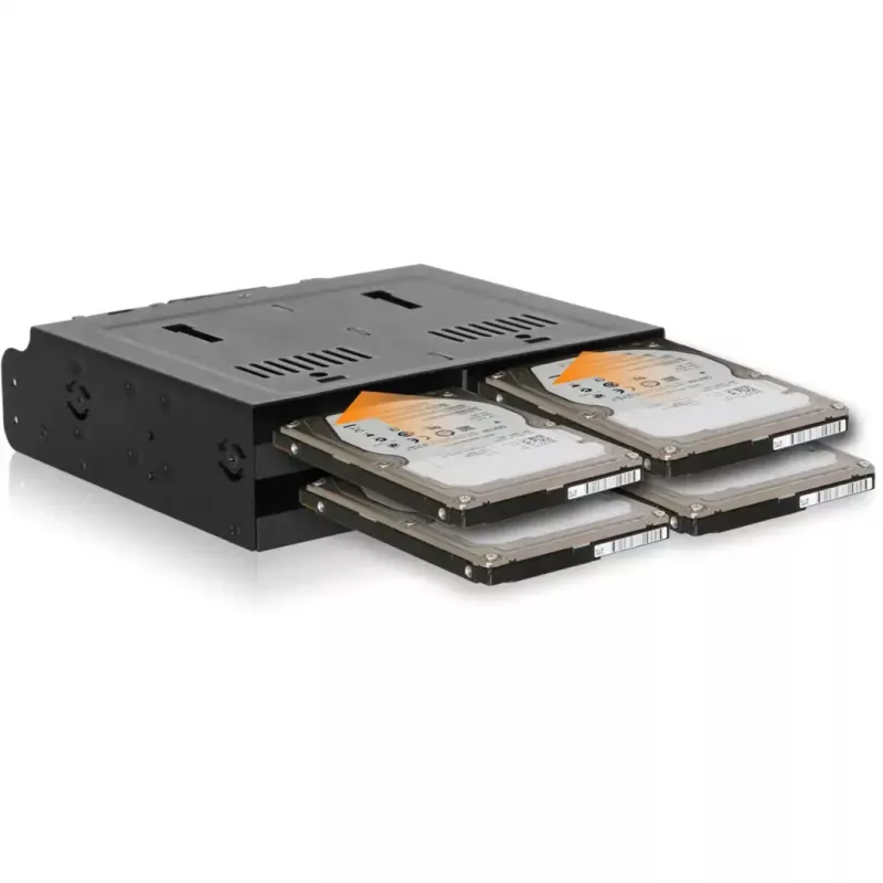 eemaldatav raam Icy Dock MB014SP-B R1 must — 1x 3.5-tolline SATA kõvakettasahtel, kuumvahetusega ühilduv