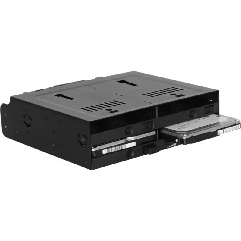 eemaldatav raam Icy Dock MB014SP-B R1 must — 1x 3.5-tolline SATA kõvakettasahtel, kuumvahetusega ühilduv