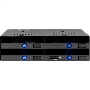 eemaldatav raam Icy Dock MB014SP-B R1 must — 1x 3.5-tolline SATA kõvakettasahtel, kuumvahetusega ühilduv