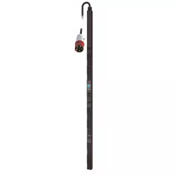 APC NetShelter Mõõdetav Rack-PDU, 0U, 3-faasiline, 22 kW 230 V 32 A või 17,3 kW 230 V 24 A, 30× C13 ja 12× C19 pistikupesa, IEC 309 3P+N+PE -toitejuhe