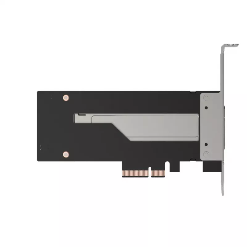 PCIe NVMe M.2 adapterkaart Icy Dock MB840M5P-B, must/hõbedane