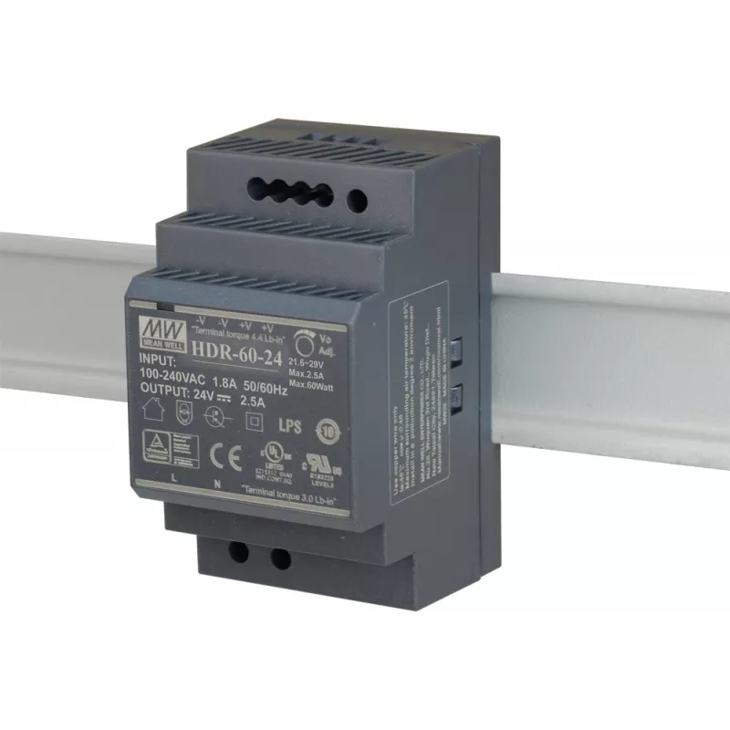 Toiteplokk D-Link DIS-H60-24 60 W Must