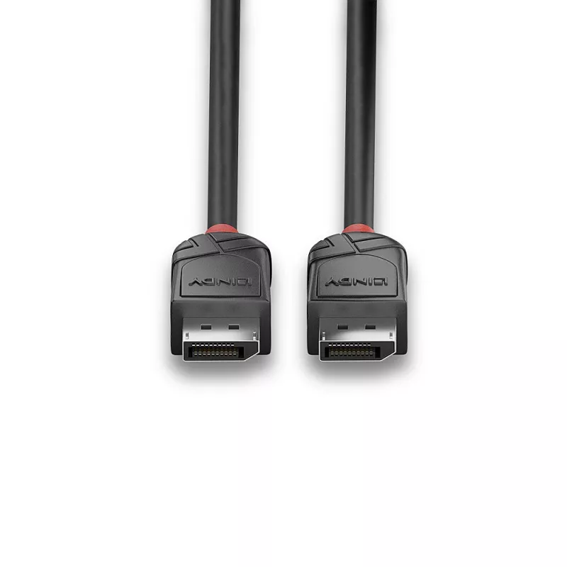 Lindy 1m DisplayPort 1.2 kaabel, Must Line