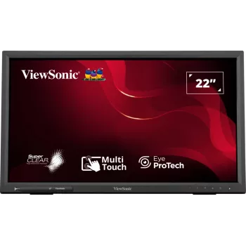 Viewsonic TD2223-2 arvutimonitor 55,9 cm (22 tolli) 1920 x 1080 pikslit Full HD LCD puuteekraan must