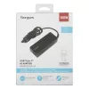 Targus APA108EU toiteadapter/inverter Sisetingimustesse 100 W Must