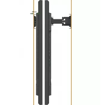 iiyama MD-WM0001 siltkuva kinnitus 165.1 cm (65 tolli) must