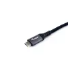 Equip USB 4 Gen 3 C to C kaabel, M/M, 1,2 m, 8K/60 Hz, 40 Gbps, PD3.1 240 W
