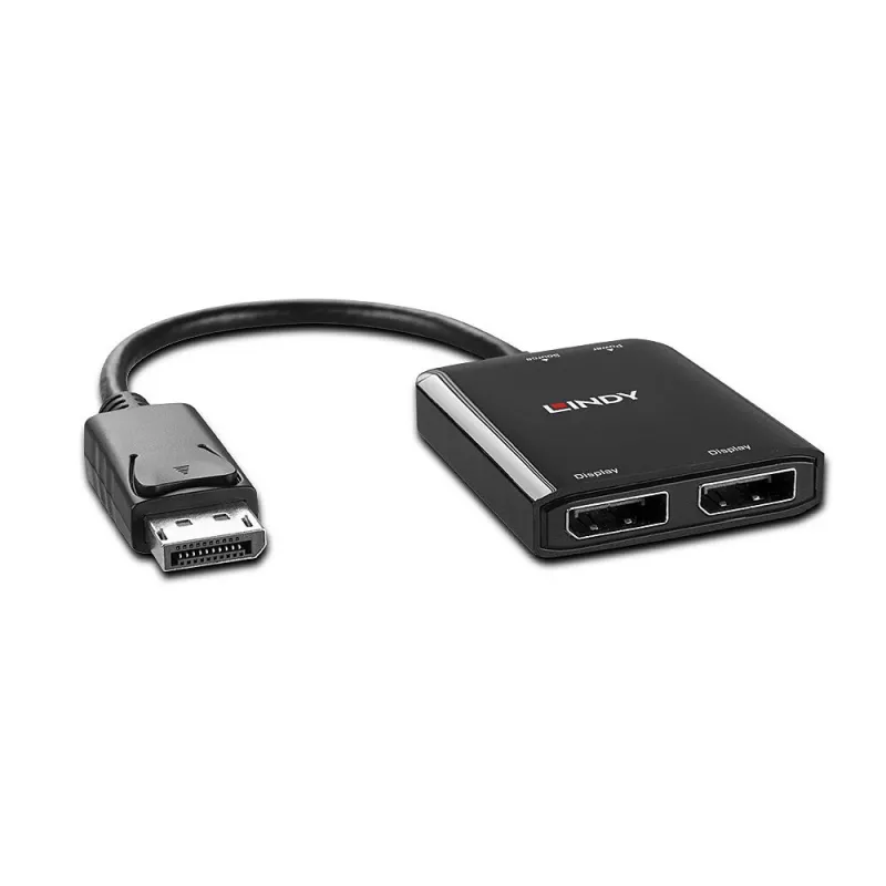Lindy 38430 liidesejaotur DisplayPort 21600 Mbit/s Must