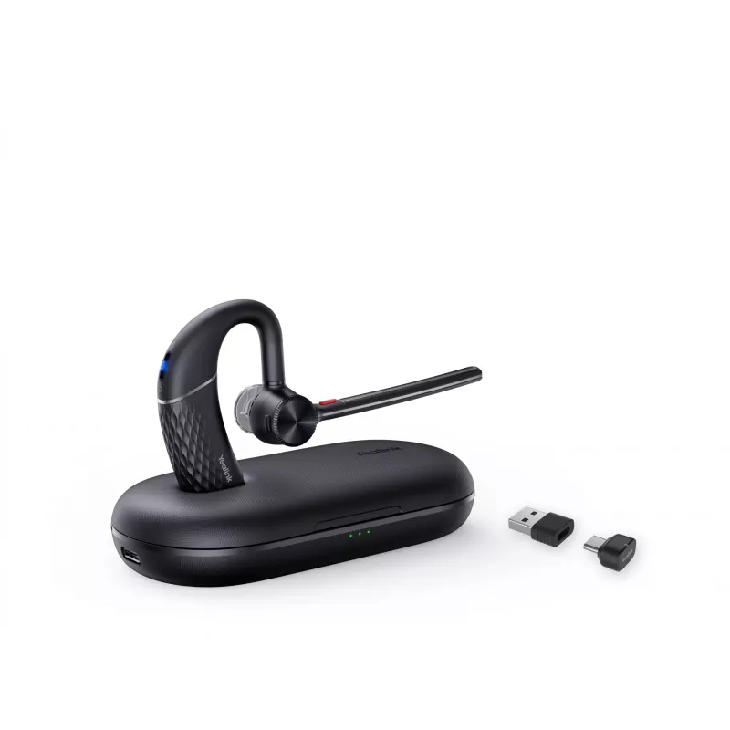 Yealink BH71 Pro USB-C/A peakomplekt, juhtmevaba, 100 - 20000 Hz, kontor/kõnekeskus, 18 g, peakomplekt, must
