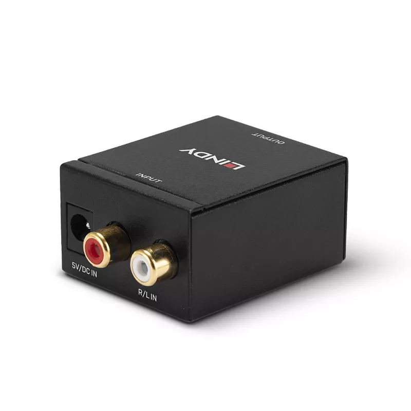 Phono to TosLink (optiline) ja koaksiaal ADC Lindy 70309