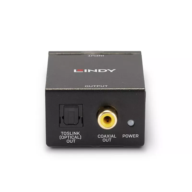 Phono to TosLink (optiline) ja koaksiaal ADC Lindy 70309