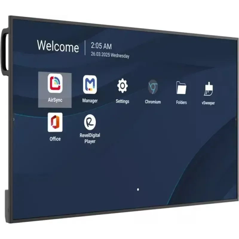 Kommersteen 50-tolline 4K LCD-ekraan VIEWSONIC CDE5014-2C, 3840×2160, 500 cd/m², Android 14, Wi‑Fi, 24/7