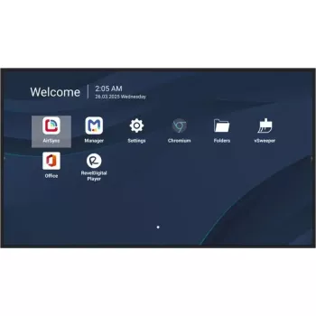 Kommersteen 50-tolline 4K LCD-ekraan VIEWSONIC CDE5014-2C, 3840×2160, 500 cd/m², Android 14, Wi‑Fi, 24/7