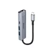 Lindy USB 3.2 Gen 2 Type C jaotur ja Gigabit Ethernet