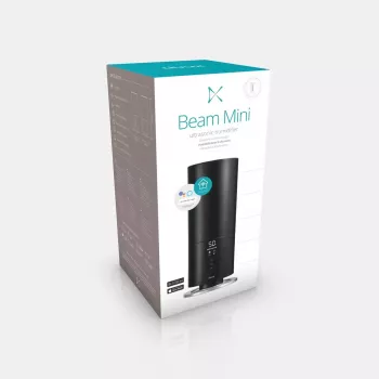 Õhuniisutaja Duux Beam Mini 2 Ultraheline — 3 L veepaak, LED-ekraan, Must