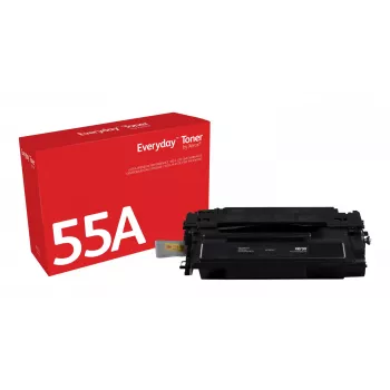 Everyday™ must tooner, Xerox, ühildub HP 55A (CE255A), standardse mahutavusega