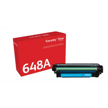 Everyday™ tsüaan Toner by Xerox, ühilduv HP 648A (CE261A), standardmahutavusega
