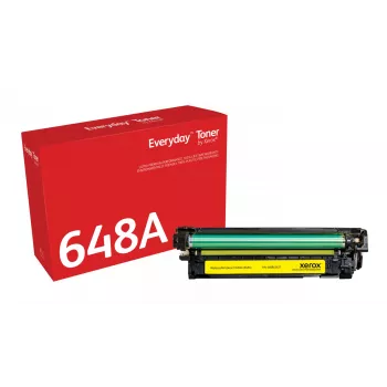 Everyday™ kollane tooner Xeroxilt, ühildub HP 648A (CE262A), standardmahutavus
