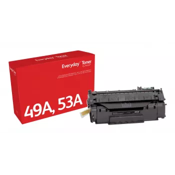 Everyday™ Must tooner, Xerox, ühildub HP 49A 53A (Q5949A/ Q7553A), standardmaht
