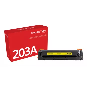 Everyday™ kollane tooner, Xerox, ühildub HP 203A-ga (CF542A), standardmahutavus