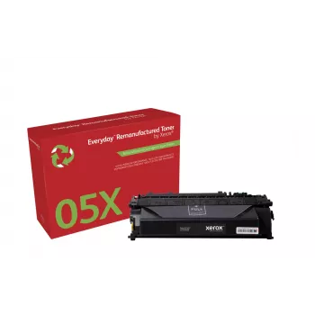 Everyday™ Mono Remanufactured Toner by Xerox ühildub HP 05X (CE505X), Suure mahutavusega