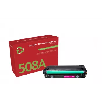 Everyday™ magenta Remanufactured Toner by Xerox ühildub HP 508A (CF363A), Standardvõimsusega