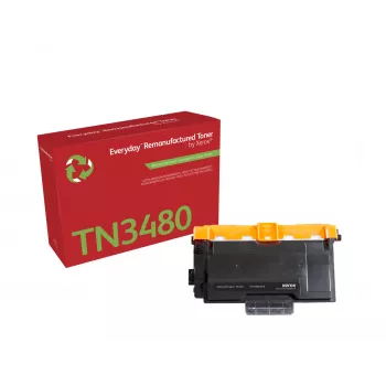 Everyday™ Mono taastoodetud tooner Xeroxilt, ühildub Brother TN3480-ga, suure mahutavusega
