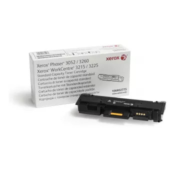 Xerox Genuine Phaser® 3052/3260, WorkCentre® 3215/3225 Must Standard capacity toonerikassett (1500 lehekülge) - 106R02775