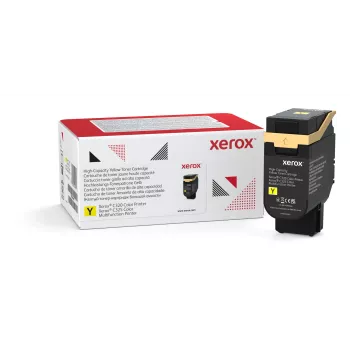 Xerox Genuine ® C320 värviprinteri/C325 värvilise mitmefunktsiooniprinteri kollane suure mahutavusega toonerikassett (5500 lehekülge) - 006R04830