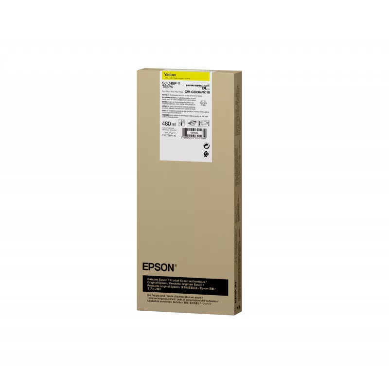 Epson SJIC48P-Y tindikassett 1 tk Originaal Kollane