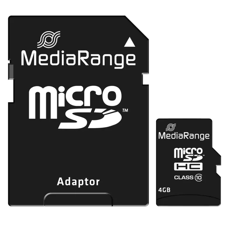 Mälukaart MediaRange 4 GB MicroSDHC Class 10 MR956