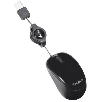 Targus AMU75EU hiir Reisimiseks Mõlemakäeline USB Type-A Blue Trace 1000 DPI
