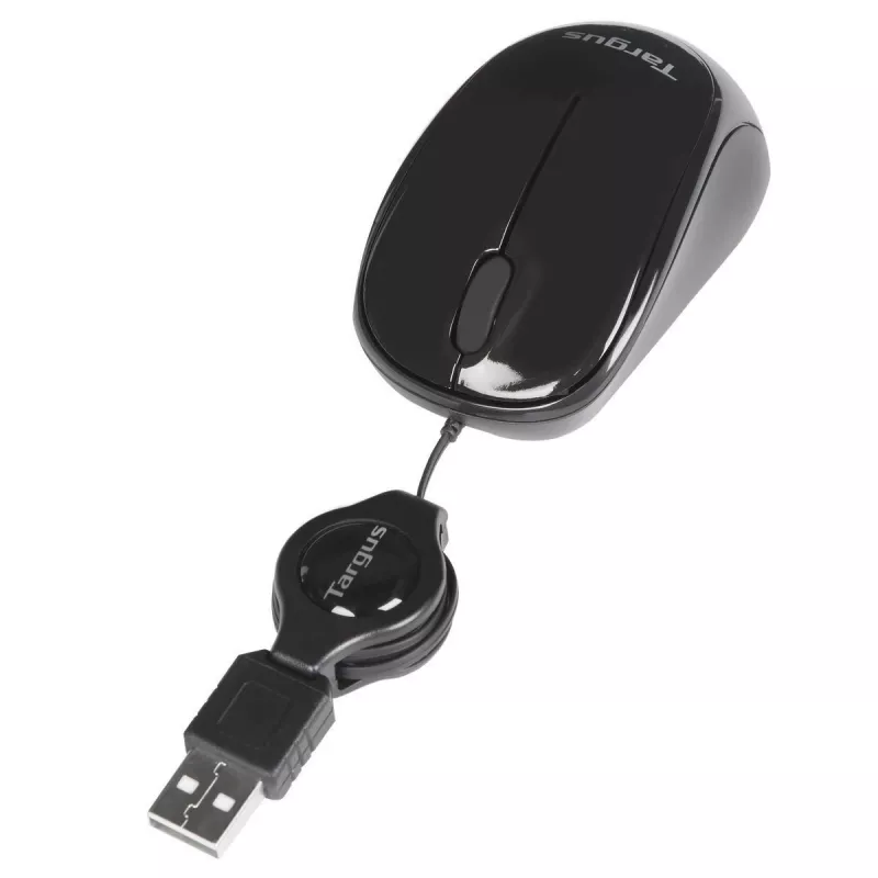 Targus AMU75EU hiir Reisimiseks Mõlemakäeline USB Type-A Blue Trace 1000 DPI