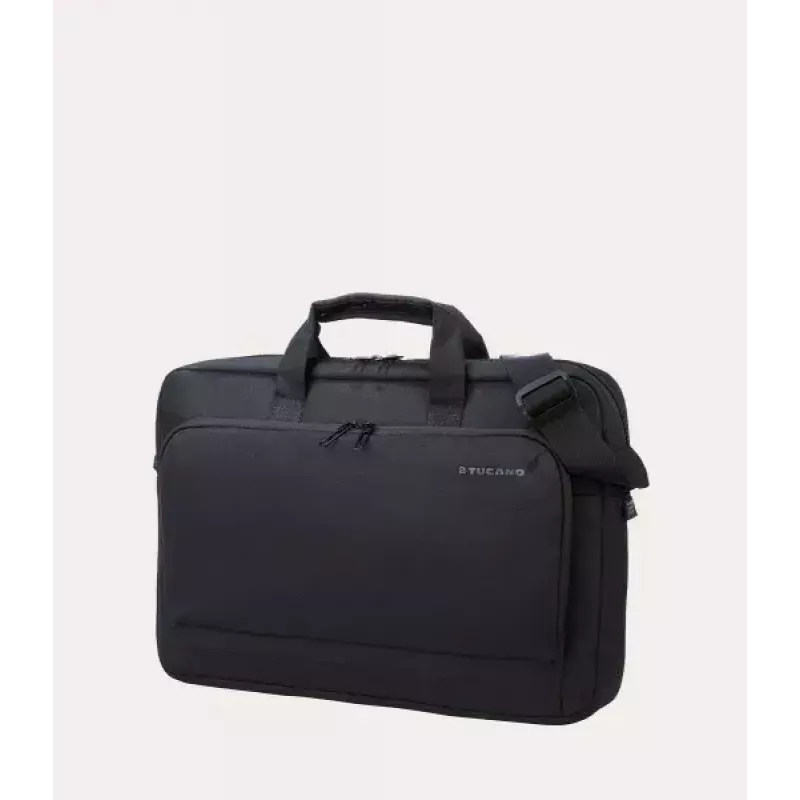 Ostukott Tucano BORSA NB 17 Taaskasutatud plast Must Sinine