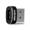 USB 2.0 madala profiiliga A-tüüpi C-adapter Lindy 41884